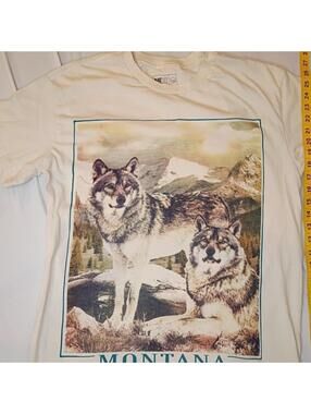 Me Too Men's Cream and White Tshirt